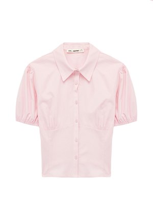 Koton, CROP BLOUSE . - Overhemdblouse - pink