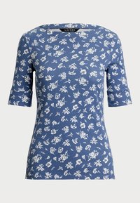 JUDY MID SLEEVE - Camiseta estampada - blue