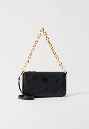 MCM, AREN MAXI MONOGRAM POUCH - Pochette - black