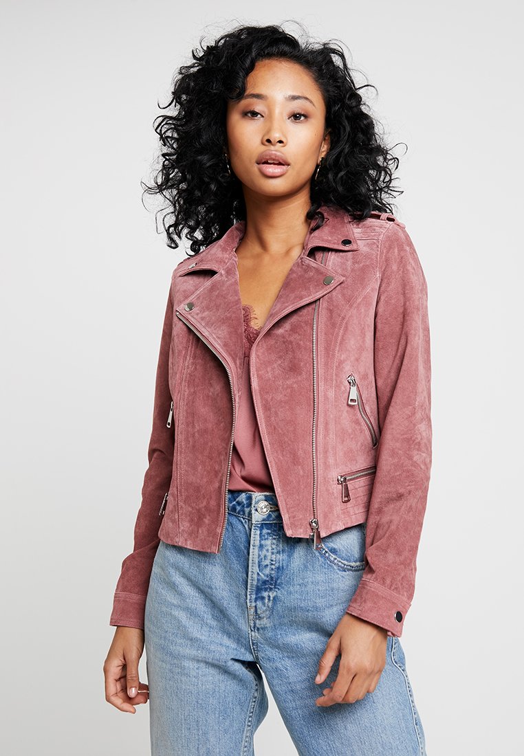 Leather Jacket Vero Moda Jacke Pink Bomberjacke Orandesigne Jacke
