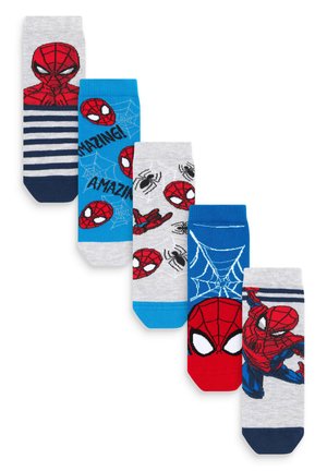 5 PACK - Socks - spider man multi