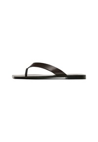 T-bar sandals - dark brown