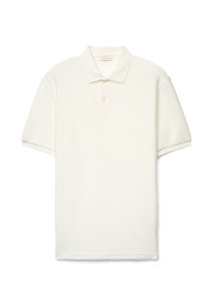 Calliope, T-SHIRT TINTA UNITA - Poloshirt - bianco lana