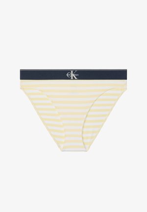 Calvin Klein Underwear, HIGH WAIST BIKINI - CK GRAPHIC - Slip - cent stripe anise flower