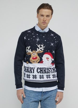 Calliope À MOTIFS DE NOËL - Maglione - bleu
