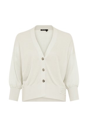 Marc Aurel, MARC AUREL STRICKJACKE - Strickjacke - dark offwhite
