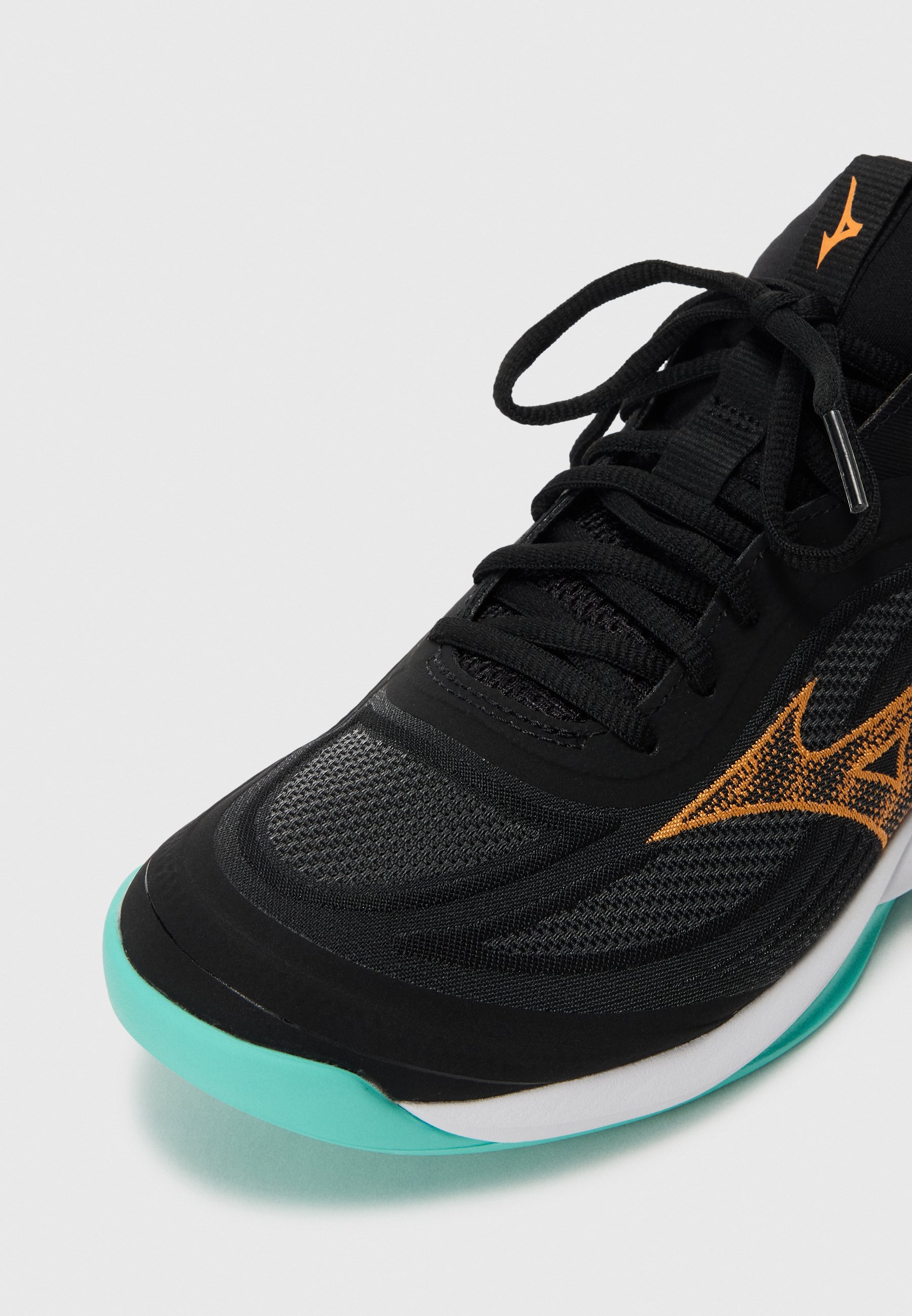 Mizuno WAVE LUMINOUS 3 - Zapatillas de voleibol - black/tangelo