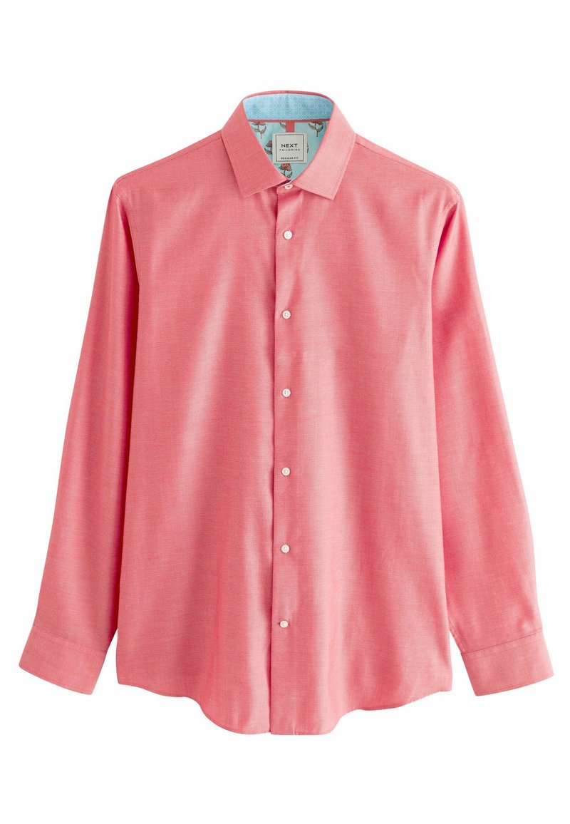 Next TRIMMED EASY CARE SINGLE CUFF SINGLE CUFF - REGULAR FIT - Hemd - coral red