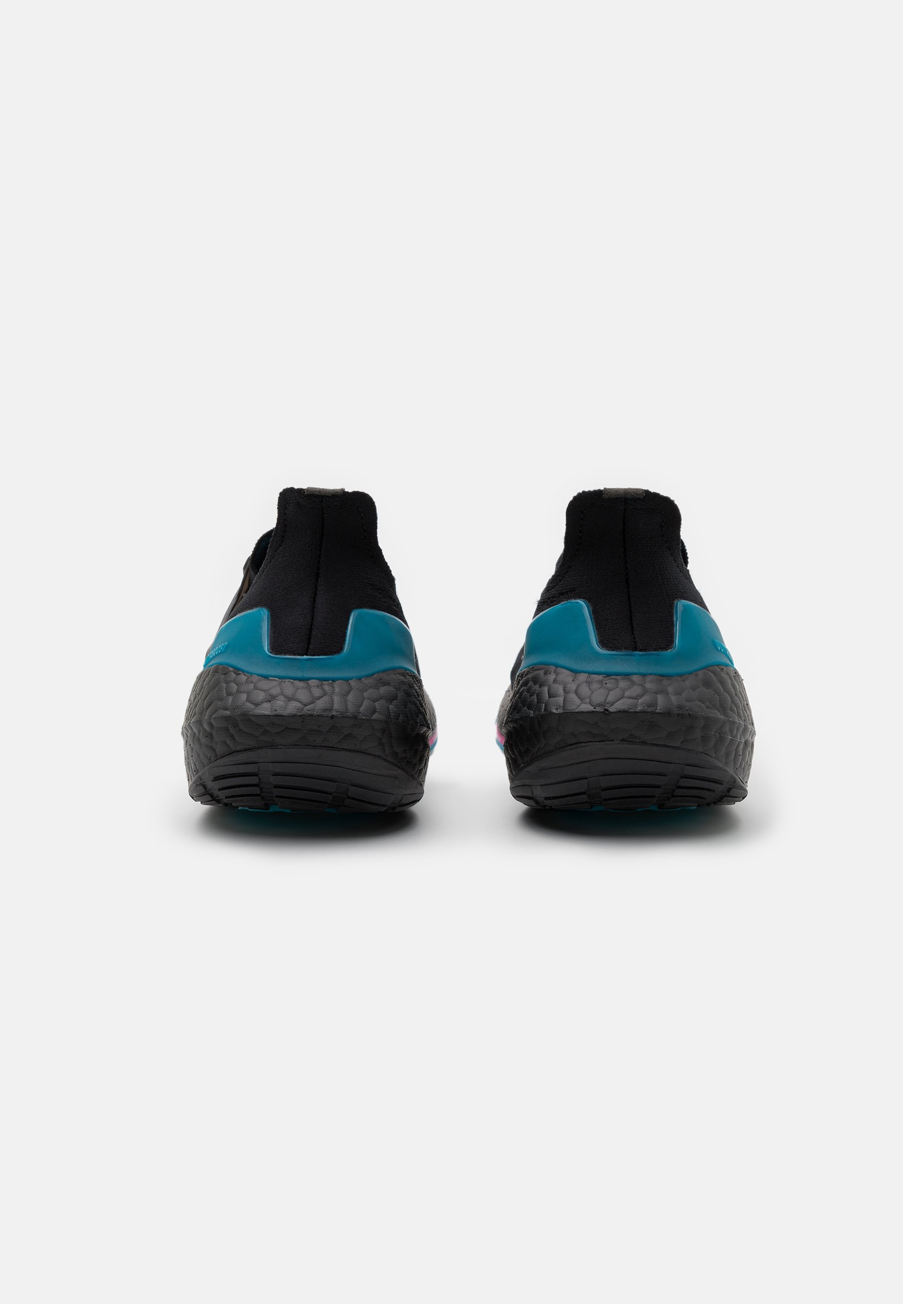 adidas Performance ULTRABOOST 21 - Hardloopschoenen neutraal - core  black/carboctive teal/Zwart - Zalando.nl