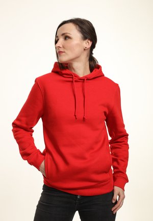 Henry Tiger REGULAR FIT - Kapuzenpullover - red