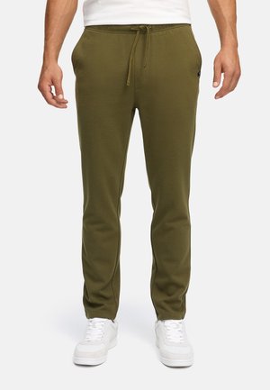COWELL - Jogginghose - dark olive