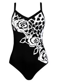 Niewybrane, czarny modelujący kostium