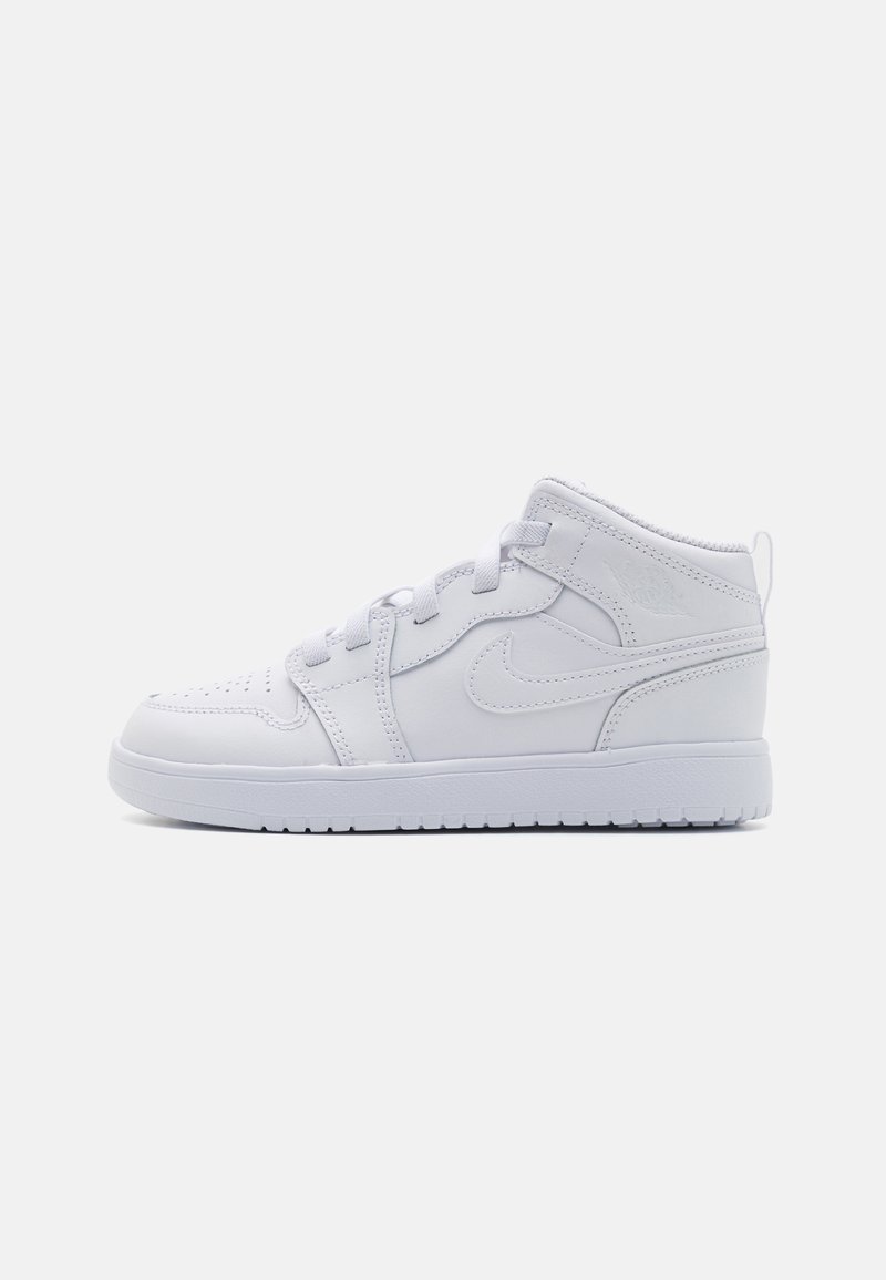 Jordan JORDAN 1 MID ALT UNISEX - Høye joggesko - white
