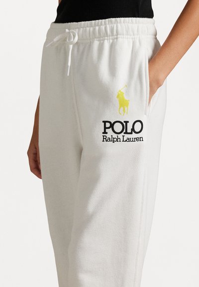 Polo Ralph Lauren BIG PONY FLEECE SWEATPANT - Treningo apatinė dalis - white