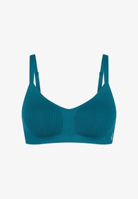 Unselected, blue/coral