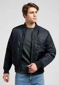 Lee LINED - Giubbotto Bomber - black