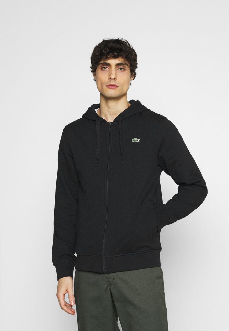 felpa con zip lacoste