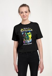 Henry Tiger HORRORLINE A PAIN IN THE NECK - T-shirt med print - black