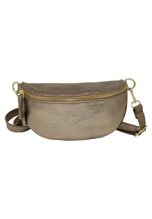 DEMI LUNE - PETIT BANANE - Sac bandoulière - champagne irisé