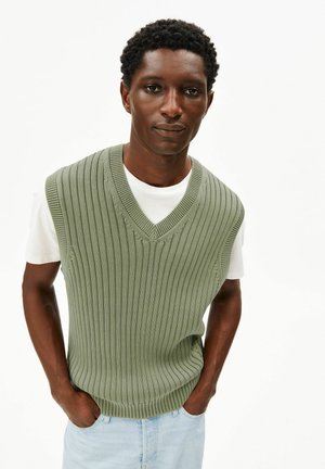 PIGMENT DYE - Trui - fatigue green