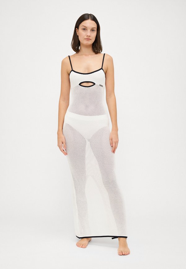 MAXI BEACH DRESS - Beach accessory - cannoli cream2