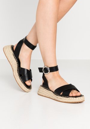PEANUT - Alpargatas - black