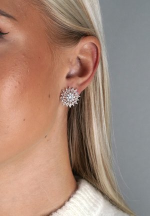 SNÖ of Sweden JUDITH EAR - Örhänge - silver-coloured/clear