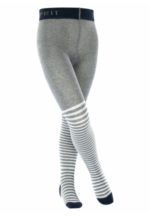 Esprit EASY STRIPE - Strumpfhose - light grey