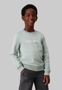 Calvin Klein Jeans LOGO REGULAR UNISEX - Sweater - jadeite
