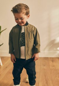 Next SET - REGULAR FIT - T-shirt med print - khaki green