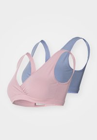 NURSING WRAP 2 PACK - Trikotni modrček - dark dusty blue