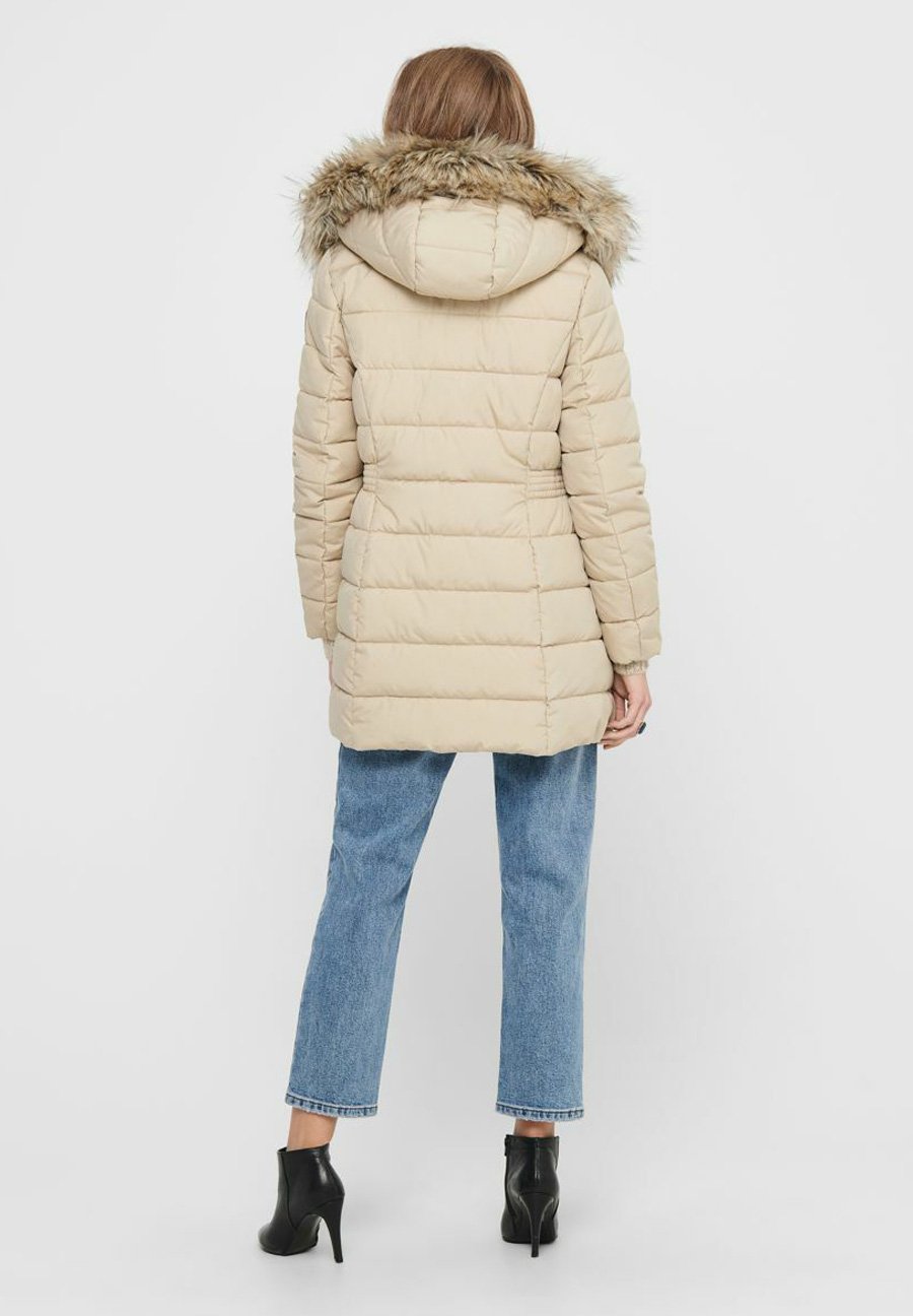 ONLY Abrigo de invierno - humus/beige - Zalando.es