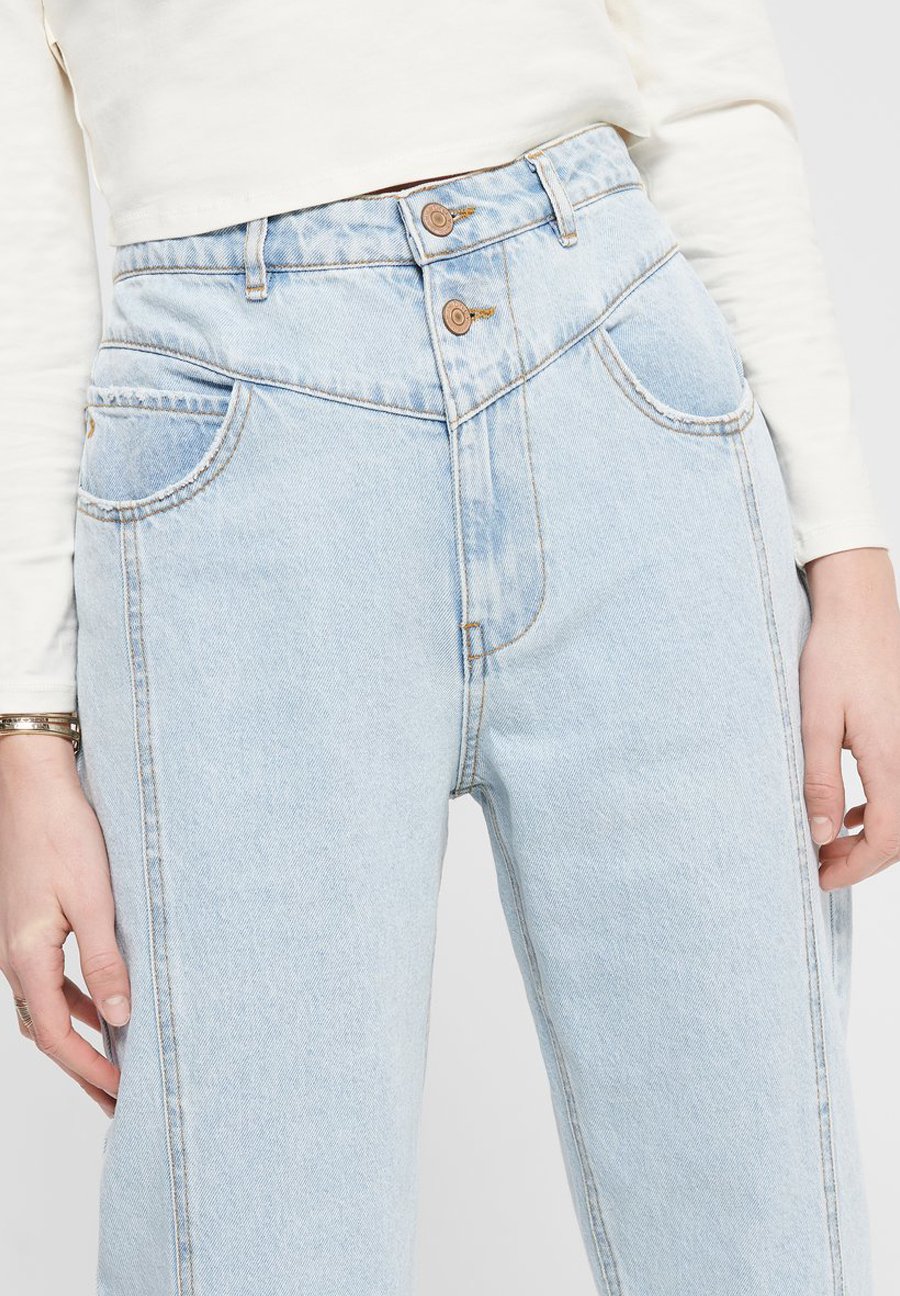 STRAIGHT FIT JEANS ONLISLA LIFE MID ANKLE