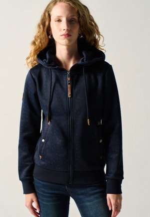 Koroshi, Sudadera con cremallera - navy