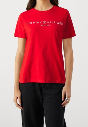 T-shirt con stampa - red