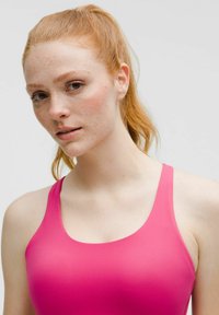 lululemon ENERGY HIGH SUPPORT - Sujetadores deportivos con sujeción alta - raspberry coulis