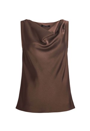 Swing, Blouse - chocolate brown