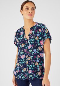 Damart Camicetta - marine fleuri