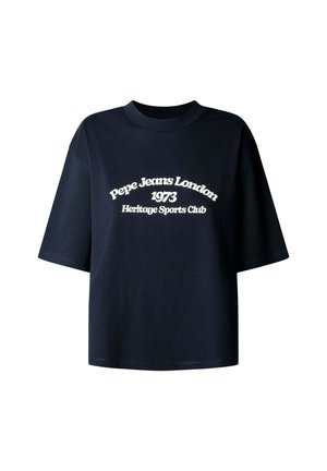 Pepe Jeans, PEPE JEANS PRINT T-SHIRT BABILONIA - Print T-shirt - dulwich blue
