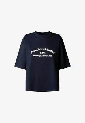 Pepe Jeans, PEPE JEANS PRINT T-SHIRT BABILONIA - Print T-shirt - dulwich blue