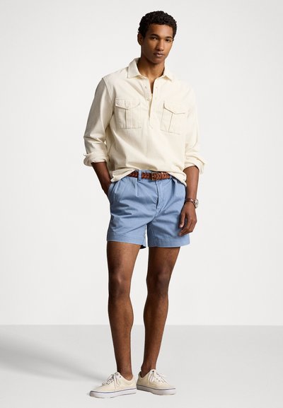 Polo Ralph Lauren 12.7 CM CORMAC RELAXED FIT PLEATED SHORT - Short - channel blue