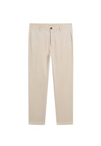Massimo Dutti SLIM FIT - Trousers - beige