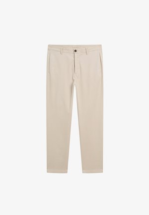 Massimo Dutti SLIM FIT - Pantaloni - beige