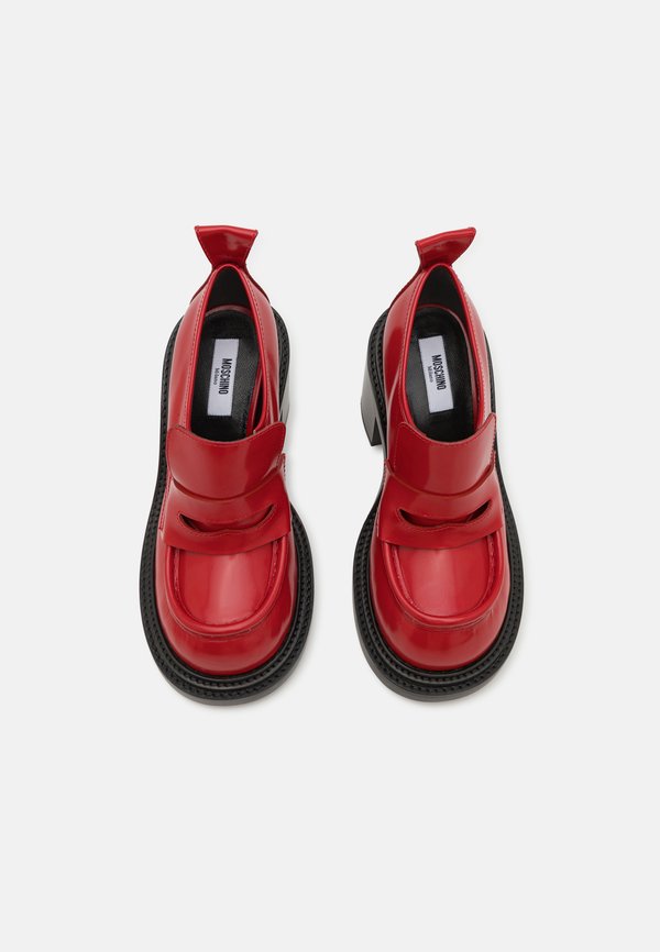 OLIVIA - Platform heels - rosso2