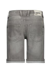 Vingino CURZIO DAMAGE - Shorts vaqueros - light grey