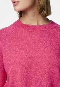 Pieces PCJULIANA O-NECK NOOS - Pulover - beetroot purple