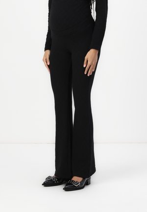 OLMCORRY FLARED PANT - Leggings - black