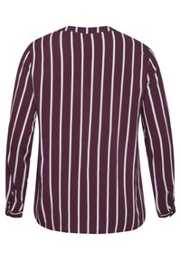 Kaffe Curve SIDA - Blouse - winetasting   chalk stripe