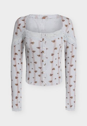 LETS PARTY - Cardigan - pearl blue