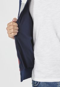 Koroshi Zip-up sweatshirt - navy